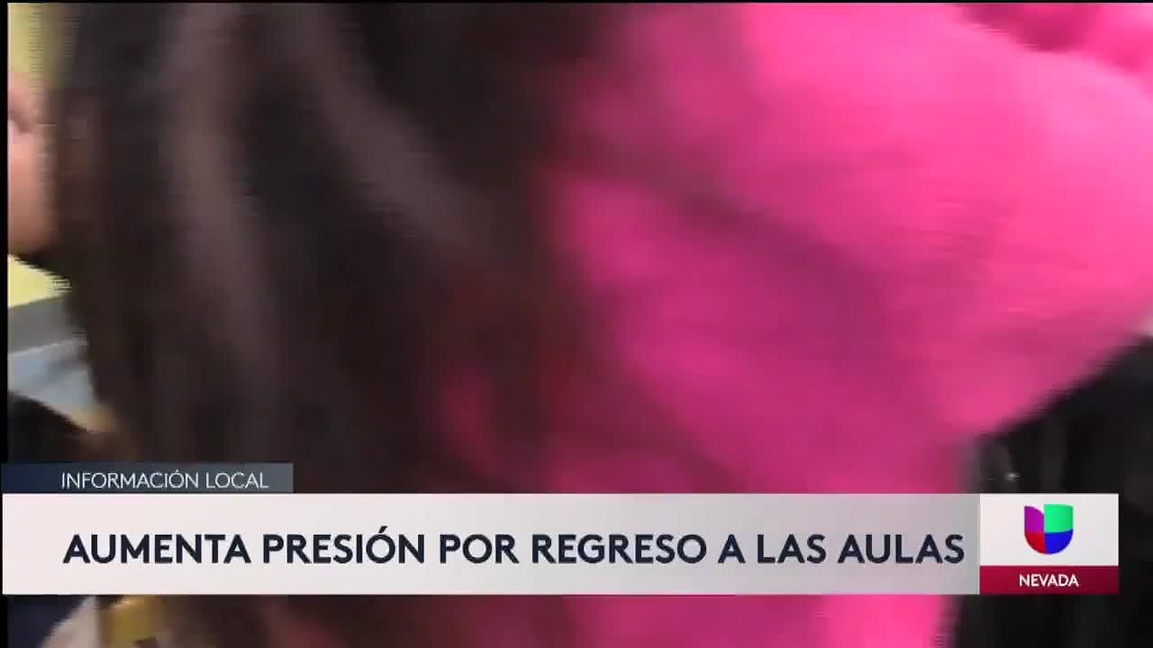 Reapertura escuelas Nevada 11pm 120420 - Clip