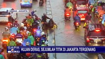 Hujan Deras, Sejumlah Ruas Jalan di Jakarta Tergenang Banjir