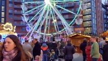 Jack and the Beanstalk cast at Gunwharf Quays Christmas Fair opening