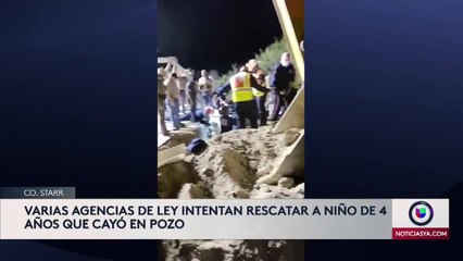Rescatan a niño de 4 años que cayó en pozo de Roma