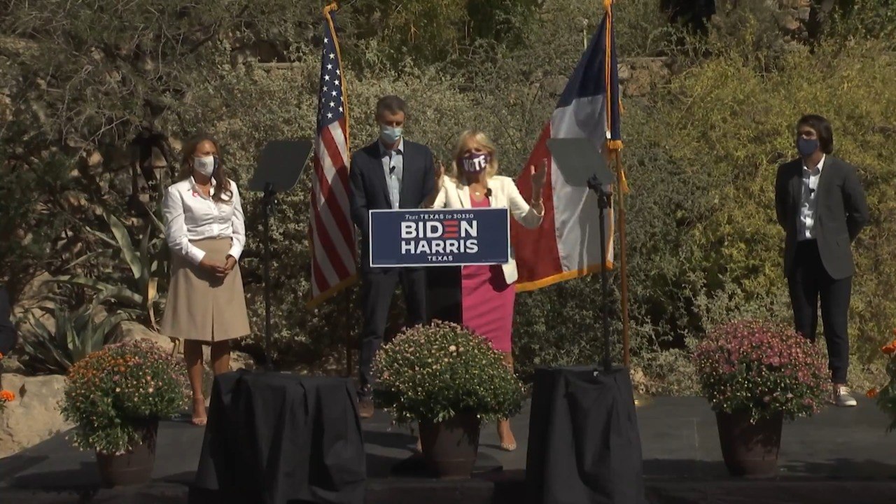 5PM JILL BIDEN VISIT PKG