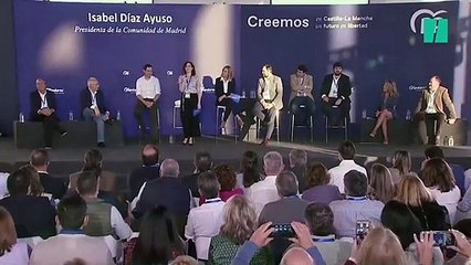Ayuso: "Del socialismo se sale. Hagan caso, venimos del futuro y se sale"