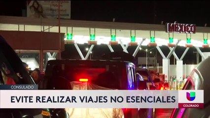 Lunes de Consulado - Evite realizar viajes no esenciales a México durante el mes de diciembre
