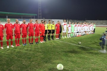 KKTC Cumhuriyet Meclisi ve TBMM futbol takımları dostluk maçı yaptı