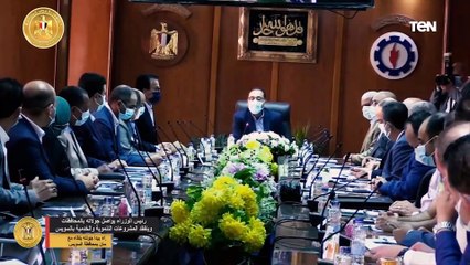 زيارة رئيس الوزراء لمحافظة السويس لتفقد عدد من المشروعات التنموية والخدمية
