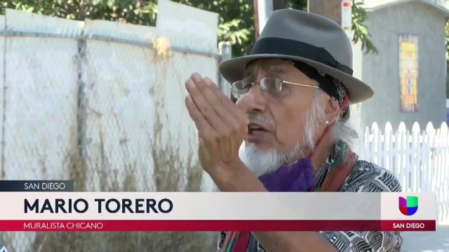 Noticias San Diego 6pm 093020 - Clip MEMORIAL ART MURAL