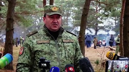 Polónia-Bielorrússia: Migrantes usam luz laser contra soldados polacos