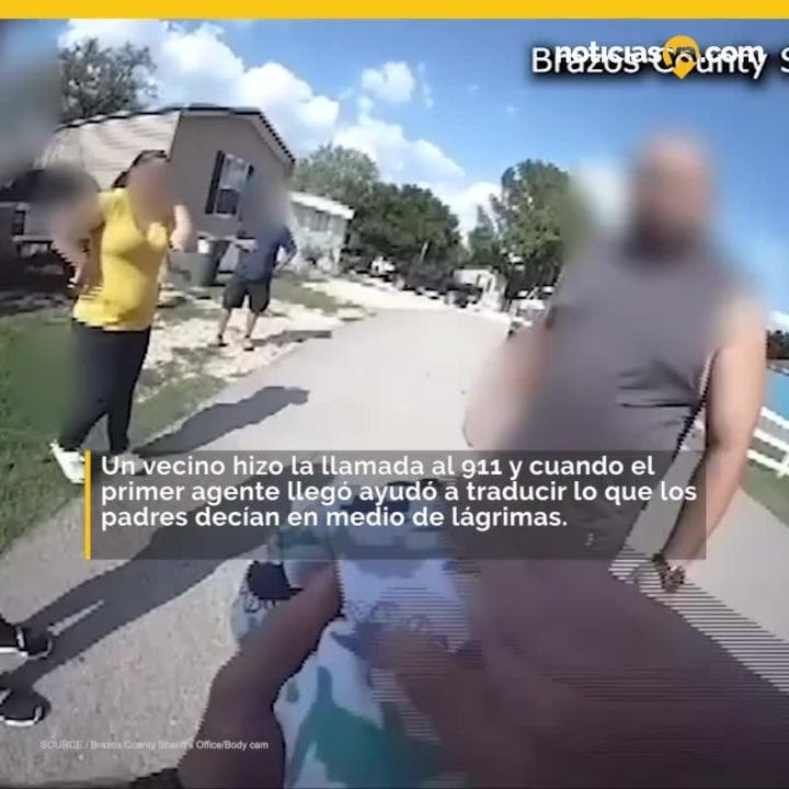 VIDEO: Dramático rescate de bebé hispano en Texas, se estaba ahogando