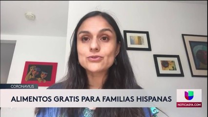 Alimentos gratis para familias hispanas