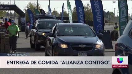 Alianza Contigo - Entrega de alimentos