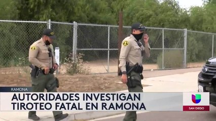 Noticias San Diego 6pm 110520 - Clip RAMONA INVESTIGATION