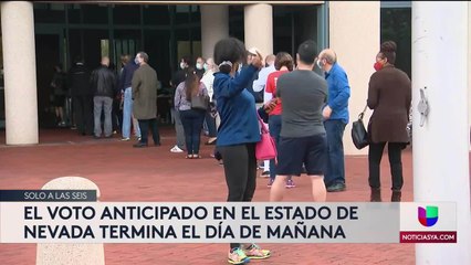 Noticias Univision Nevada a las 6 - Jueves, 29 de octubre de 2020