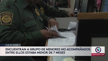 Niño de 13 y su hermano de 7 meses cruzaron la frontera sin sus padres