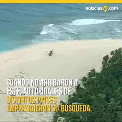 Rescatan a marineros varados gracias a letrero de SOS