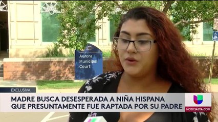 Buscan niña hispana presuntamente raptada por su padre