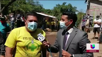 Seguimiento a la zona  cero de la tragedia El Salvador