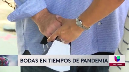 Bodas al civil en tiempos de pandemia