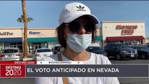 Voto temprano en Nevada - Largas líneas.