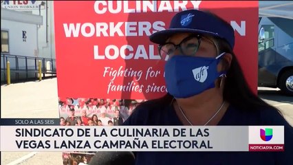 El sindicato "La Culinaria", lanza nueva campaña para movilizar el voto latino