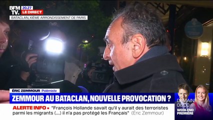 "Je ne suis pas un pacifiste, il faut savoir se défendre", Éric Zemmour déplore la réponse des pouvoir publics après les attentats du 13-Novembre