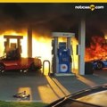 Lamborghini de 400 mil dólares se prende en llamas