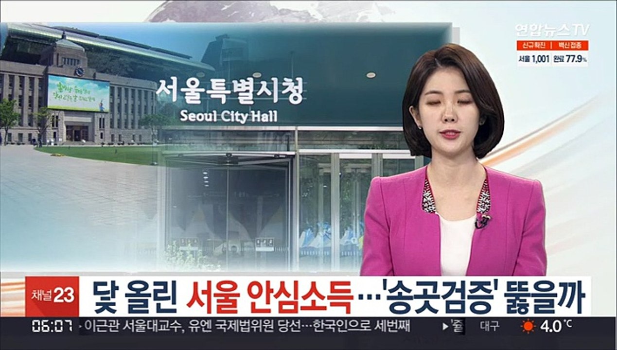닻 올린 서울 안심소득…'송곳검증' 뚫을까