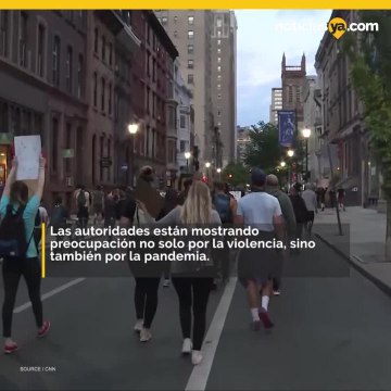 Los gases lacrimOgenos de las protestas pueden propagar el coronavirus