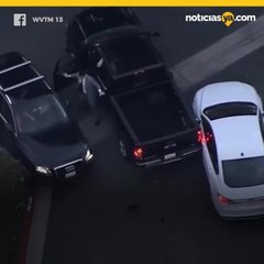 PERRO POLICÍA PONE FIN A VIOLENTA PERSECUCIÓN EN CALIFORNIA
