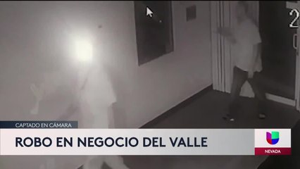 Robo captado en cámara