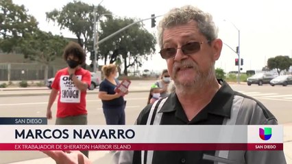 Noticias San Diego 6pm 090720 - Clip SOT HOTEL PROTEST