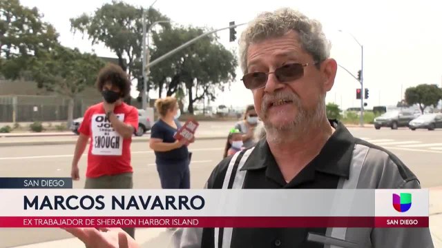 Noticias San Diego 6pm 090720 - Clip SOT HOTEL PROTEST