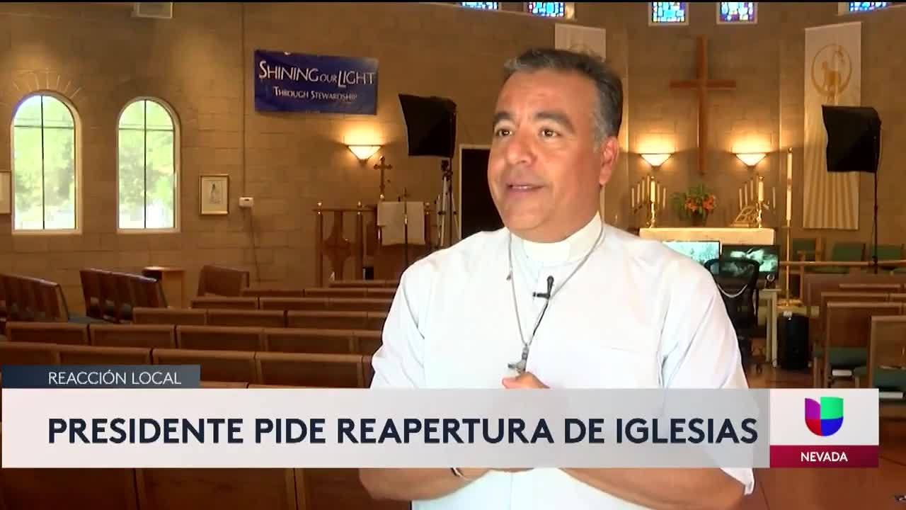 FERNANDO RENTERIA - IGLESIAS -Noticias Nevada 11pm 052520 - Clip