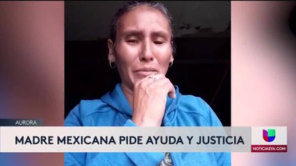 Madre mexicana pide ayuda y justicia tras la muerte de su hijo