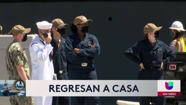 Buque marino con mas de mil casos de COVID-19 regresa a San Diego
