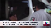 secuestrado en Zacatecas
