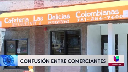 comerciantes confundidos por medidas de reapertura