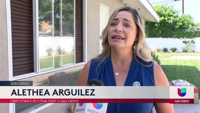 Noticias San Diego 6pm 090320 - Clip VOSOT CHILD CARE GRANT
