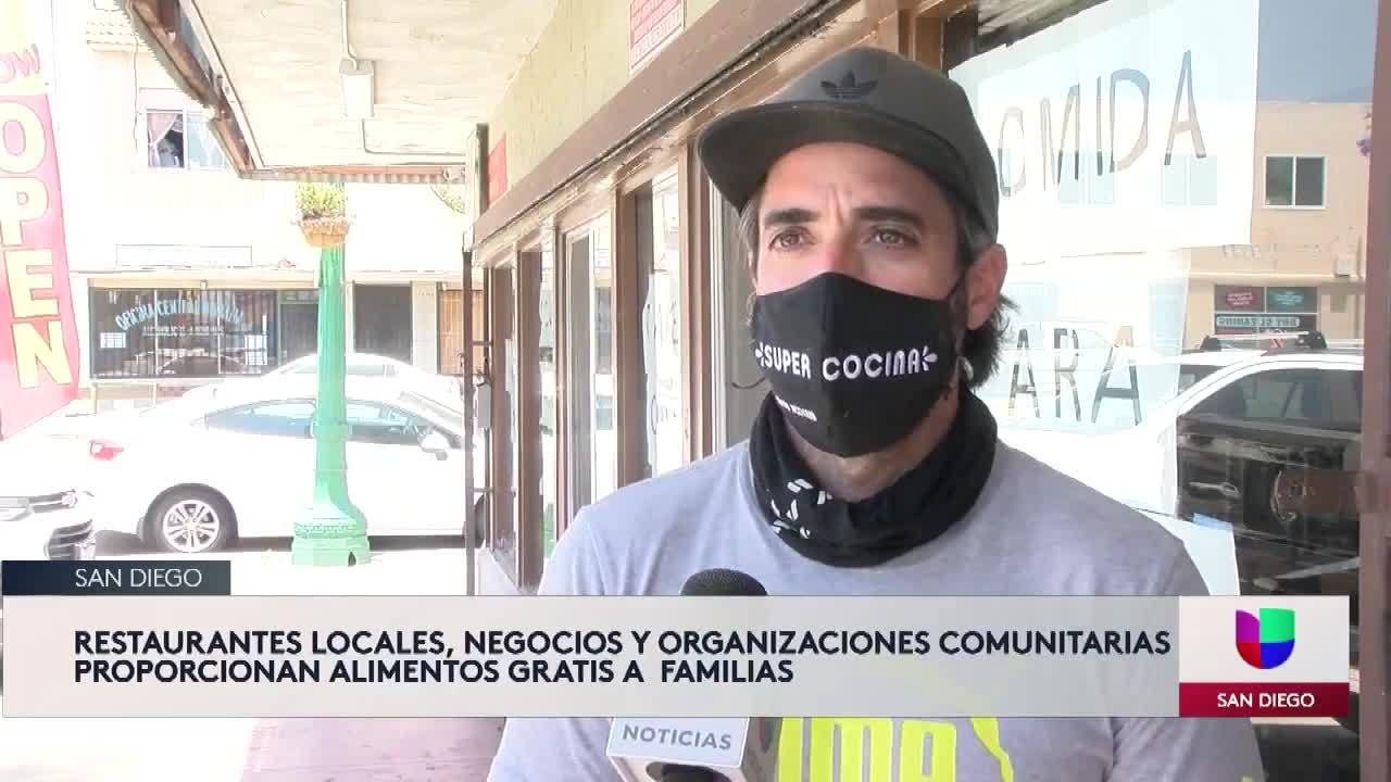 Noticias San Diego 6pm 061520 - Clip LOCAL BUSINESSES FREE MEALSii