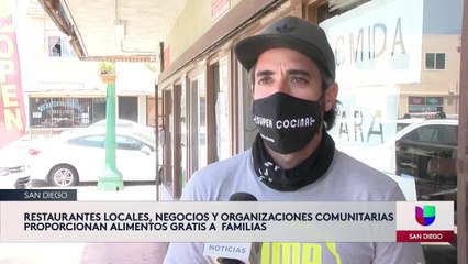 Noticias San Diego 6pm 061520 - Clip LOCAL BUSINESSES FREE MEALSii
