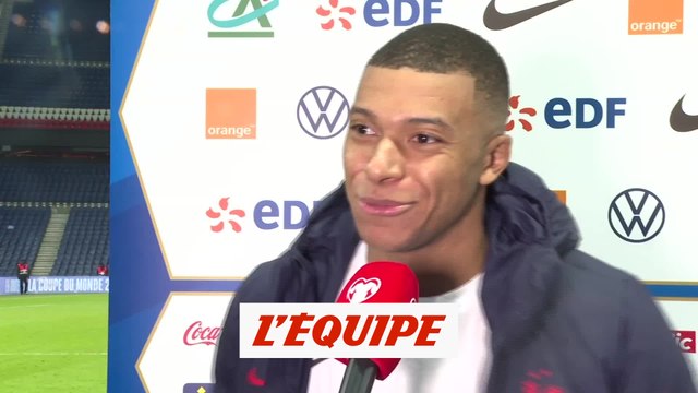 Mbappé : «Une soirée parfaite» - Foot - Qualif. CM - Bleus