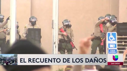 La Mesa revela reporte detallado de disturbios durante manifestación contra brutalidad policiaca