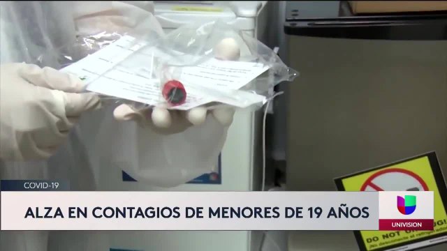Menores contagiados de Covid-19