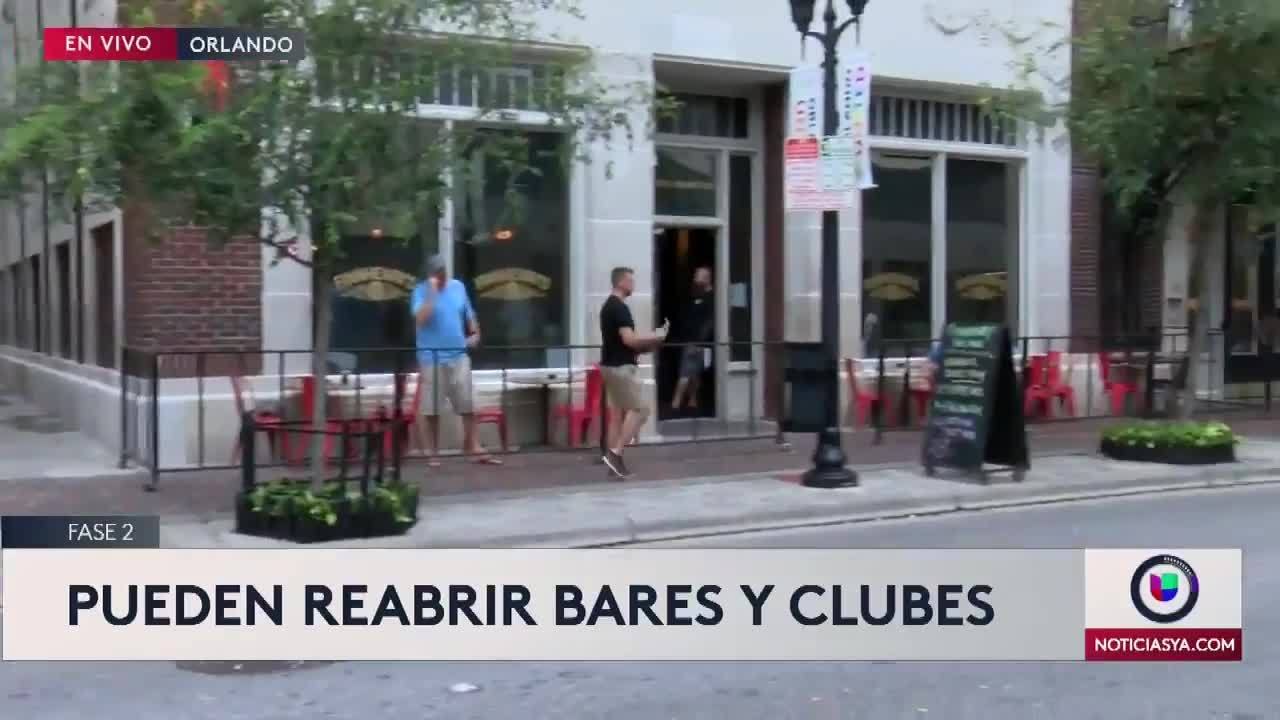 Abren bares en Florida