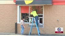 Continúan las tareas de limpieza en Brockton tras protestas violentas