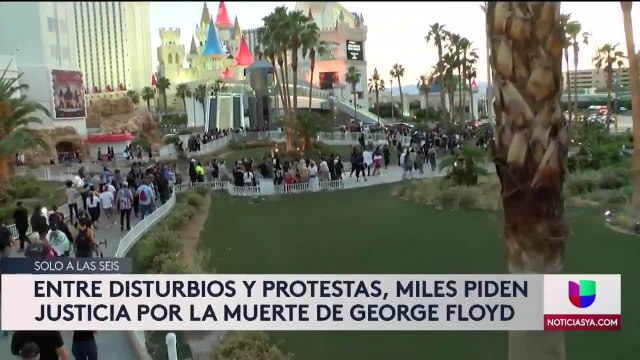 Fernando Renteria - Protestas en Nevada - Noticias Nevada 6pm 060120 - Clip