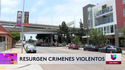 下载视频: Crímenes violentos regresan a la normalidad en San Diego