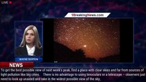 Look up next week! Leonids Meteor Shower will peak on Wednesday night with up to 15 shooting s - 1BR