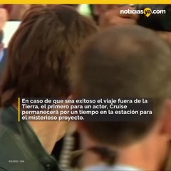 Tom Cruise grabara pelicula en el espacio