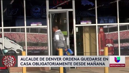 Alcalde Hancock ordena "quedarse en casa" en todo Denver