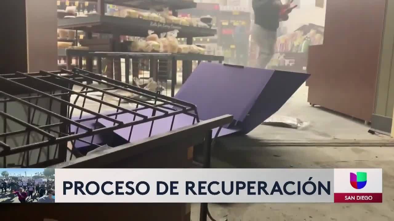 Proceso de recuperación para la ciudad de La Mesa tras saqueos durante protestas